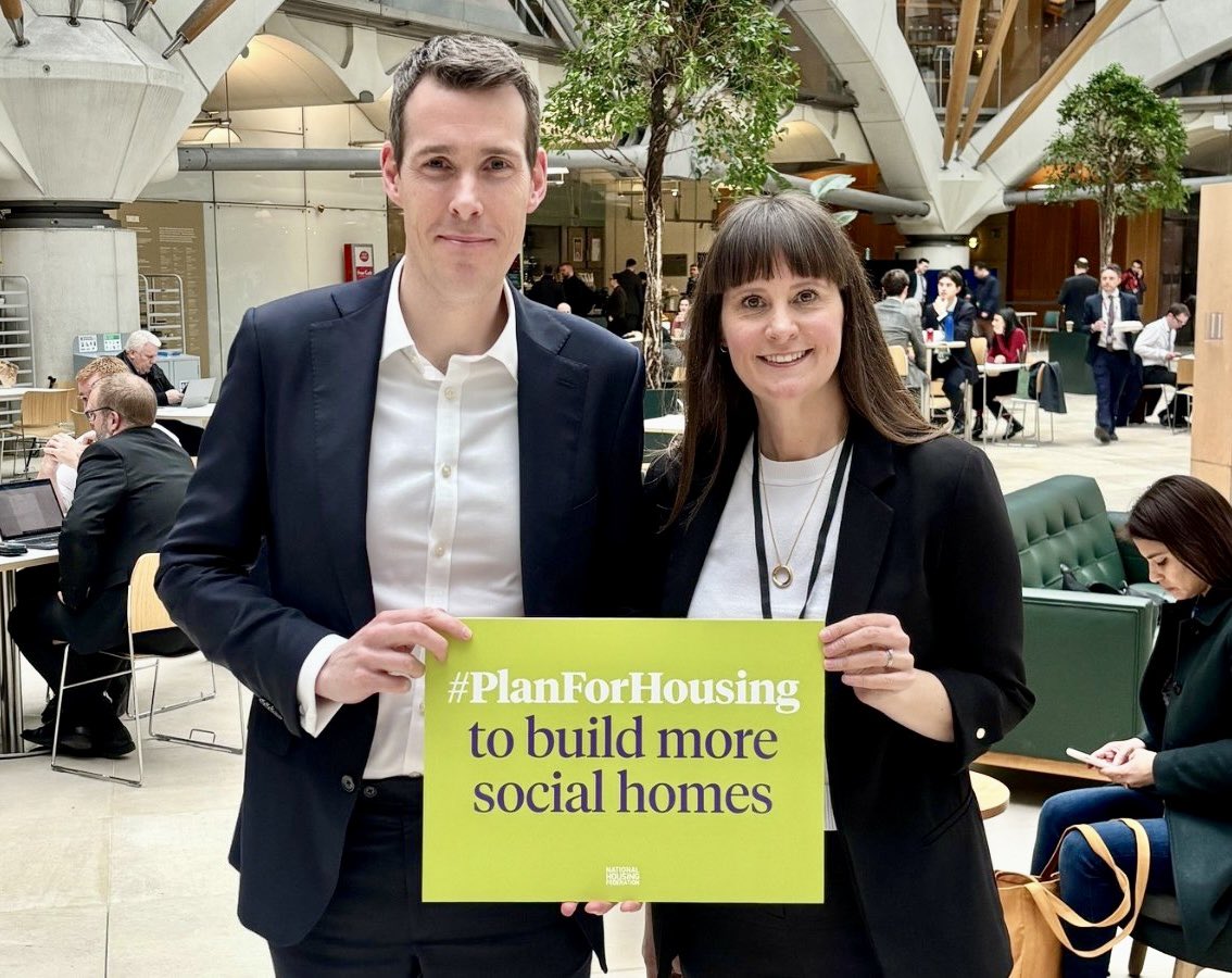 Thank you Shadow Housing Minister @mtpennycook for meeting to discuss our long-term #PlanForHousing and Labour’s ambitions for housing, planning and land market reforms. Boosting the supply of social homes is a clear shared priority.
