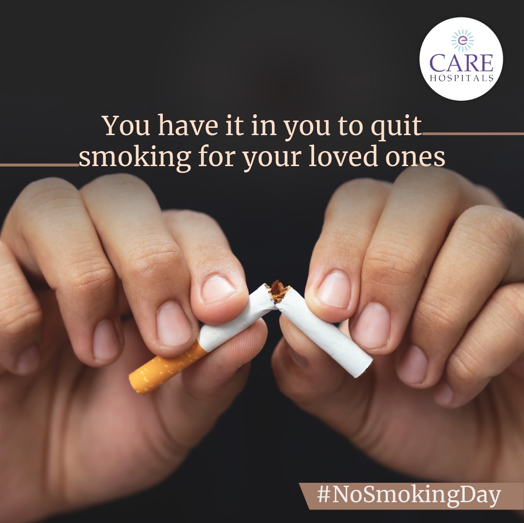 Imagine being in a situation where you unintentionally inhale smoke from someone else's burning cigarette, cigar, or pipe – that's what we call secondhand smoke. 

#CAREHospitals #TransformingHealthcare #NoSmokingDay #NoSmoking #SecondhandSmoke #PassiveSmoking #Effects