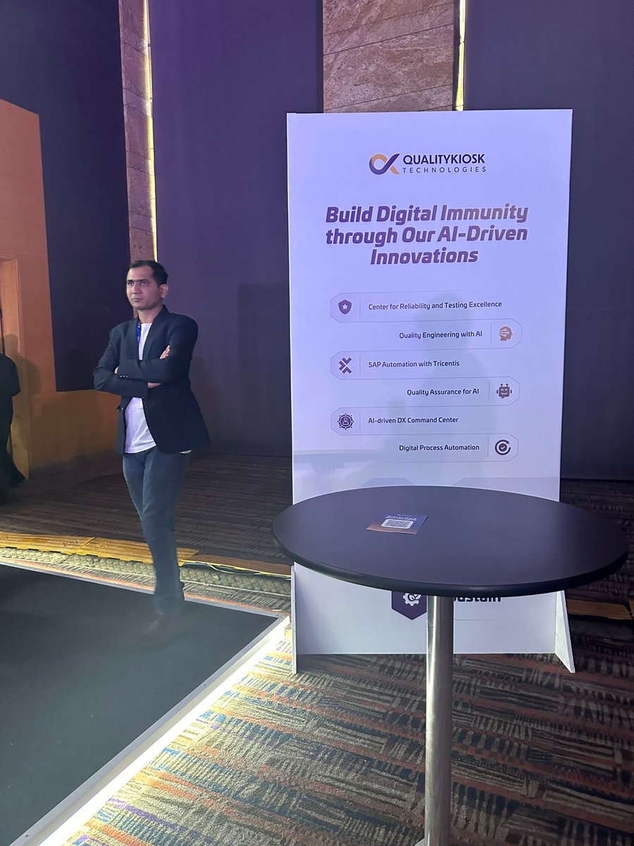 devrev's tweet photo. A big shoutout to @QualityKiosk_ , our esteemed partners. Collaboratively, we've fostered an atmosphere ripe for innovation, nurturing connections, and exchanging knowledge. 

#EffortlessMumbai24 #DevRevIndia https://t.co/DpaXWJERWd