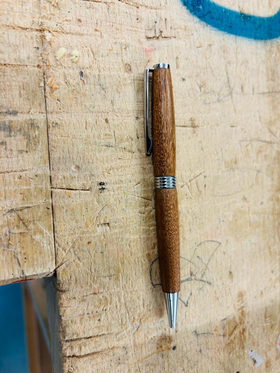 Liam turned an excellent pen on the woodworking lathe at Craft and Turning Club last week. I wonder what will be made this week?

Come along on Wednesdays after school to create your own projects and turn with experts on the lathe 💡🪚🛠️