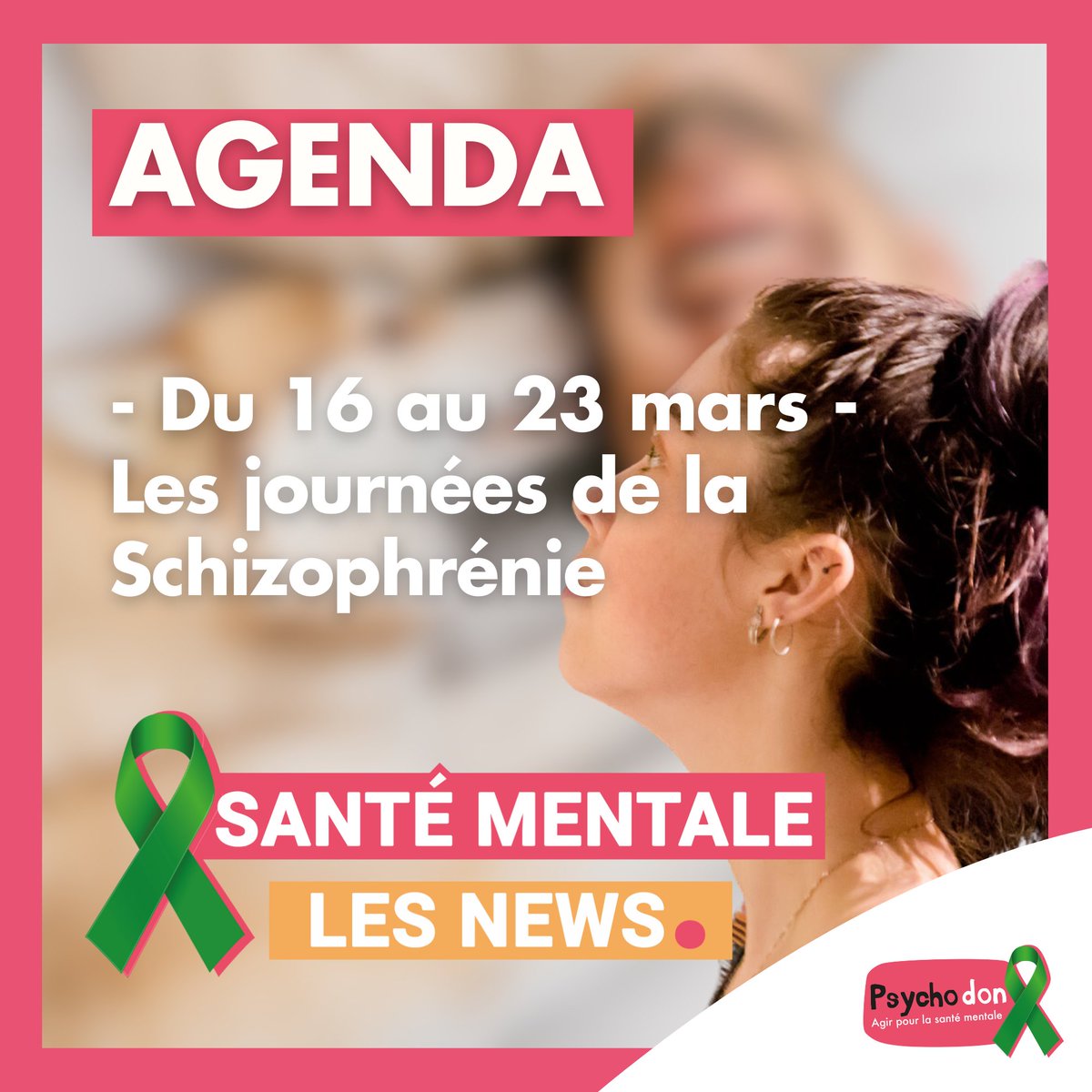 Depuis 2004, les Journées de la Schizophrénie visent à dédramatiser la maladie, à écarter les fausses croyances et à casser les clichés blessants, au moyen d’une communication ouverte et positive. 👉psychodon.org/les-journees-d… @schizinfo #schizophrenie #santementale