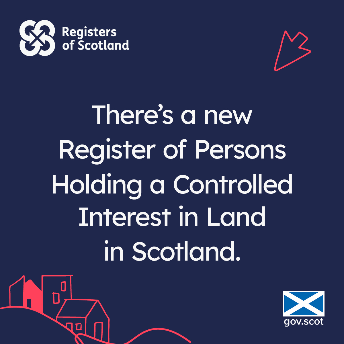 🚨 There’s a new Register of Persons Holding a Controlled Interest in Land in Scotland. You may need to act now to avoid the risk of a fine of up to £5,000. For guidance and support visit: bddy.me/3VfrYeg