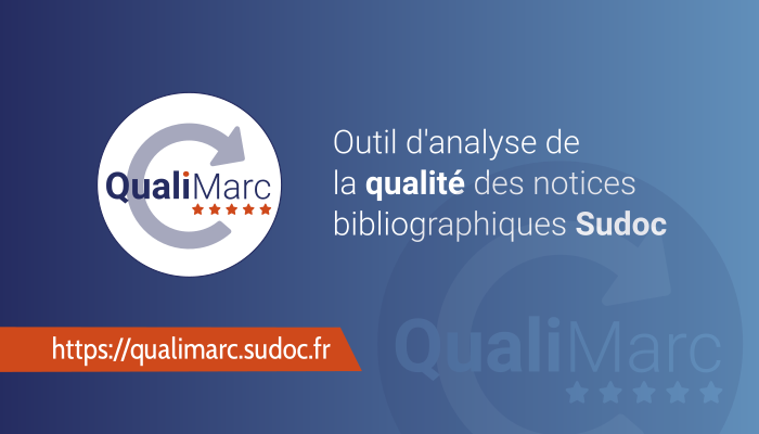 com_abes's tweet photo. #QualiMarc, un an après !
Retour rapide sur les premières statistiques d'usage de cet outil de diagnostic de la qualité des notices bibliographiques du #Sudoc
👉 https://t.co/pdIQfPB0ZP https://t.co/Jf6ohKrH6F