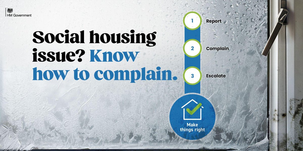 Whilst we always aim to provide an excellent service to our residents, we know we may not always get it right.

That's why we're supporting the Government's Make Things Right campaign, ensuring our resident's know how to raise a complaint and what to do if they're not satisfied.