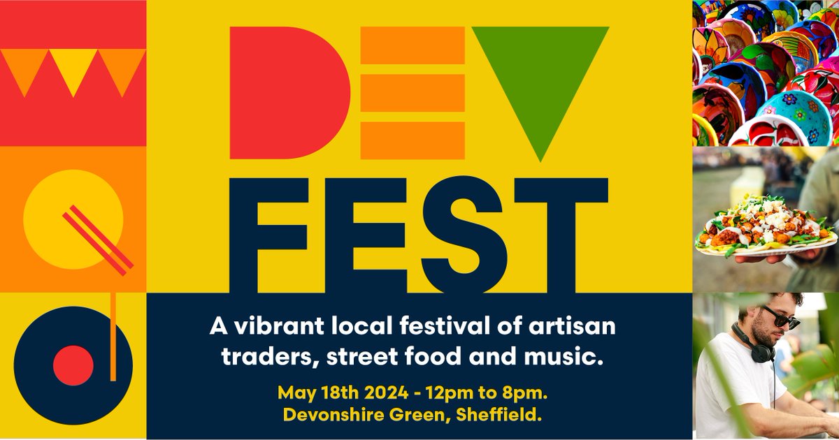 🛍️Are you a local artisan or have a fantastic street food stall? 🎪✨ We want YOU to be part of Dev Fest! Showcase your talent and join the vibrant community. Click: wkf.ms/3OgfMWt to register your interest as a trader. #DevFest #SheffCityCentre