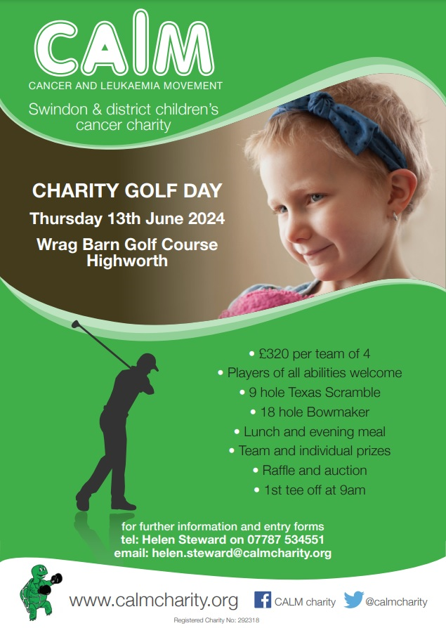 It's 3 months to go until our big annual golf day at @WragBarn Golf Course. We welcome teams of all abilities. Come & join us. It's £320 for a team of 4 including two rounds of golf, lunch, dinner and lots of prizes 🏌️‍♂️🏌️‍♀️⛳️