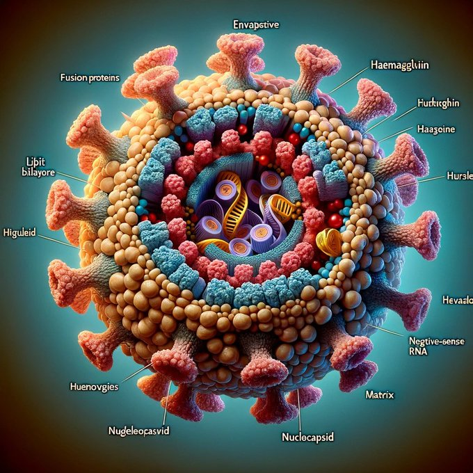 A- #Measles ⁉️🤨🤔
B- #Flu ⁉️🤨🤔
C- #HBV ⁉️🤨🤔
D- #HIV ⁉️🤨🤔
(#VirologyIsFun, #Virology, IMCOMPLETE #AIContent)