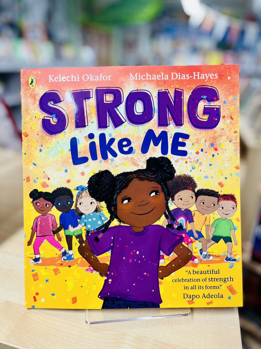 RPPS_Library's tweet photo. I’ll be reading #StrongLikeMe by @kelechnekoff &amp; Michaela Dias-Hayes to our @RPPSlondon pupils today ✨ Thank you @PuffinBooks - I love it. “This inspirational story sets out to help children discover their power, champion themselves &amp; be unapologetically secure in who they are”. https://t.co/zJnDbr7Dvs