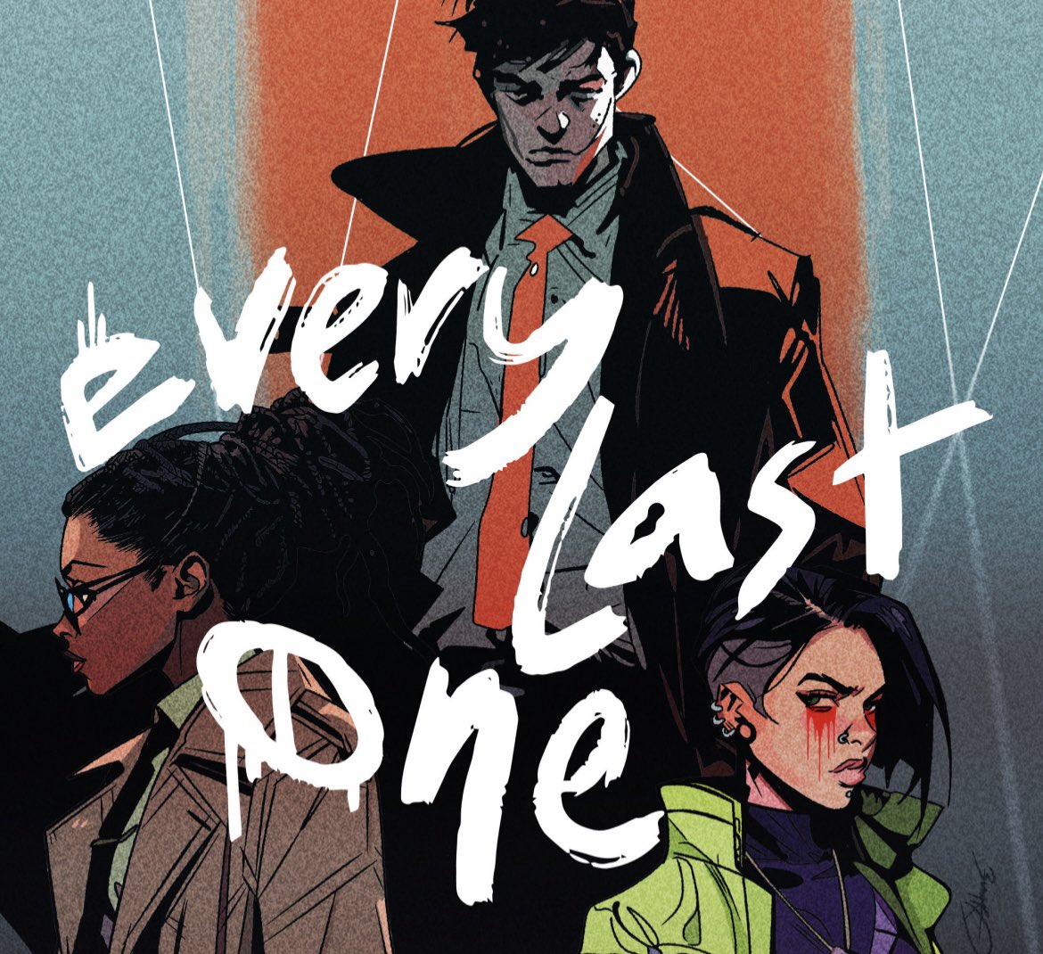 GaryChudleigh's tweet photo. EVERY LAST ONE #1 drops on Kickstarter 2nd April 🎉🎉

It’s a supernatural serial killer thriller with Scottish humour throughout. Think Stephen King meets Irvine Welsh. 

Sign up for the pre-launch now! https://t.co/19D2gbckHP 

#kickstartercomics 

@KickstarterRead https://t.co/vEdEOjCQqn