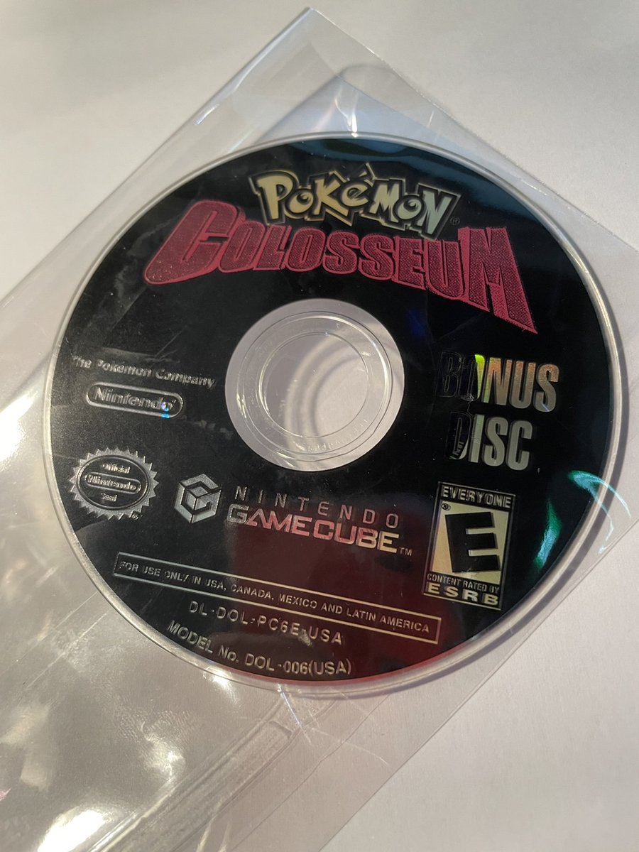 ポケモンコロシアム ボーナスディスク 北米版 ジラーチディスク 【公式
