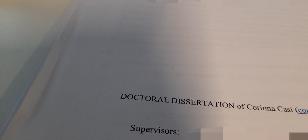 I received #positive #statements from the #pre_examiners!!! That means that before summer holidays 2024 I will defend my #Doctoralthesis... There is no date yet but stay tuned for more details! #EnvironmentalEthics #DecolonizeEnvEthics #IndigenousTEK #EnvironmentalEthicsThesis