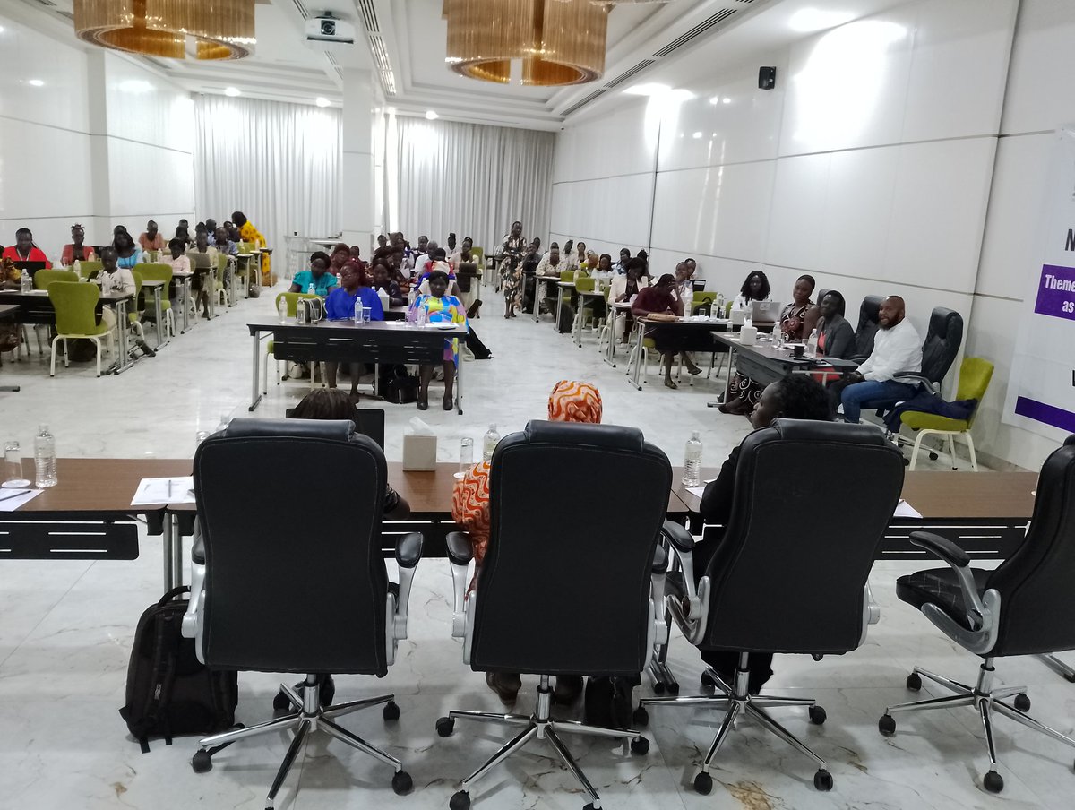 National Symposium on Women's Peace and Security WPS Under the Theme: Approaches to Women's Economic Empowerment as a GBV prevention Strategy which is being organized by @CareSouthSudan with support from @GIZ_SouthSudan ,