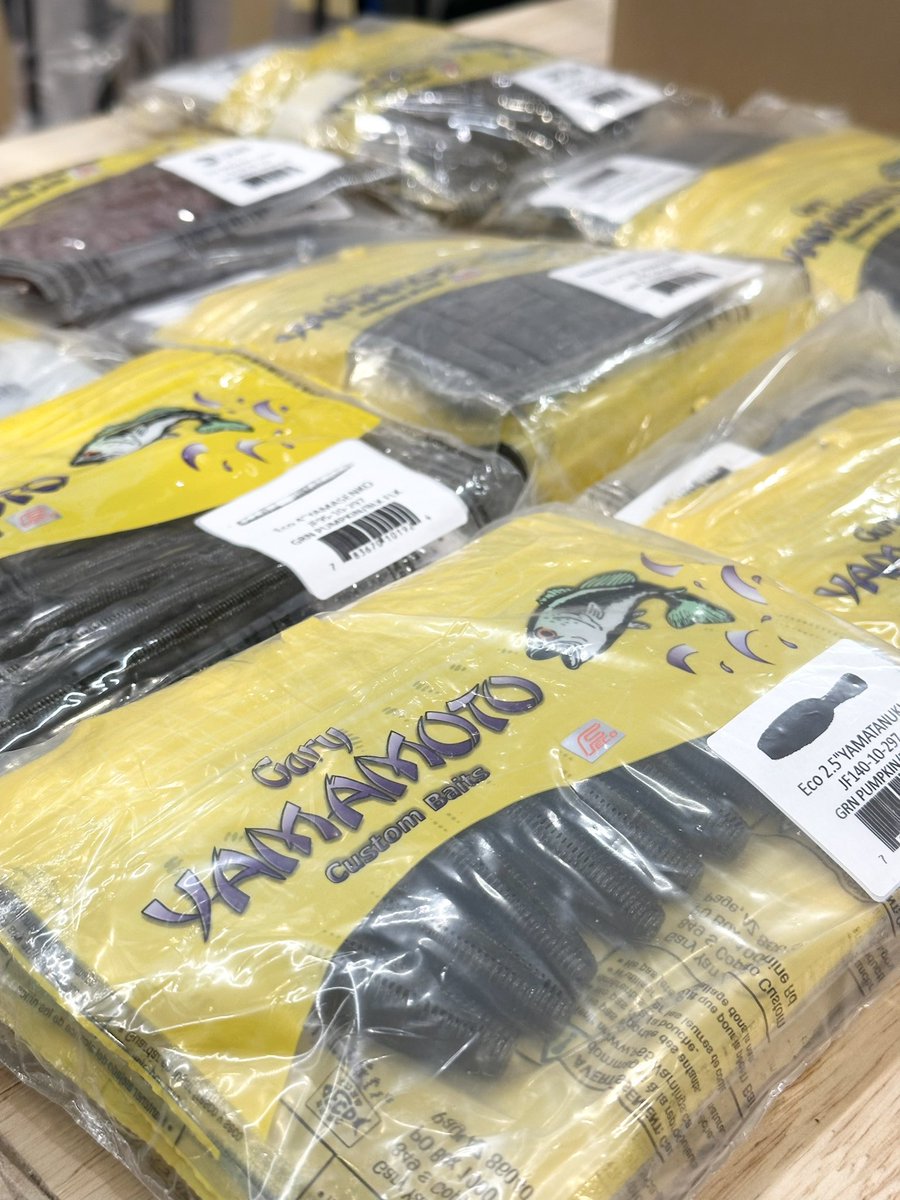 tacklegarage's tweet photo. ゲーリーヤマモト
エコワーム
各種入荷しました。
少量生産ですのでお早めにどうぞ。 https://t.co/LFDUWT7dDX