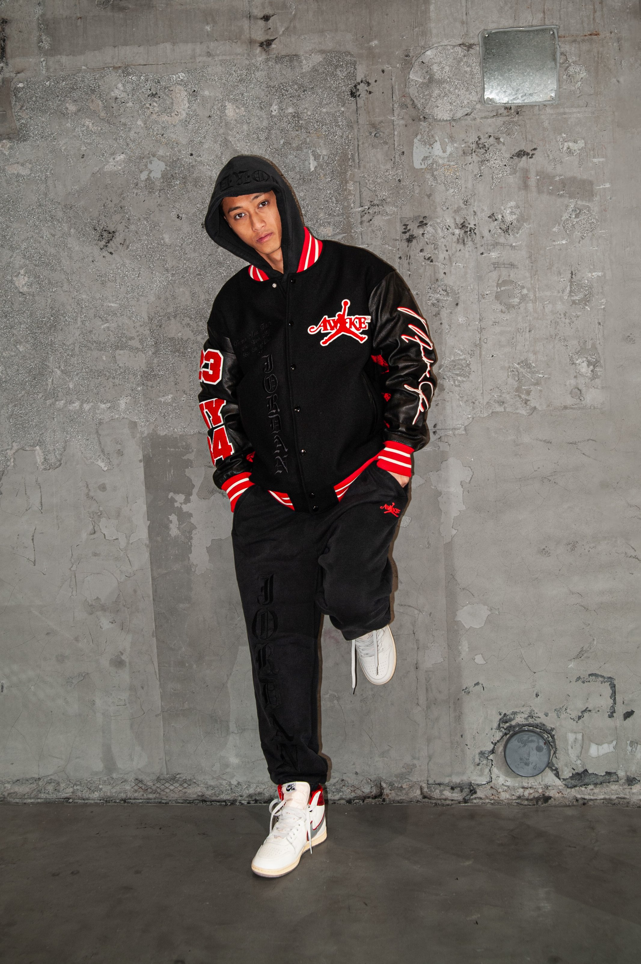 JORDAN 取りだし BRAND M J AWNY VARSITY JACKET JORDAN 取りだし BRAND M J AWNY VARSITY JACKET