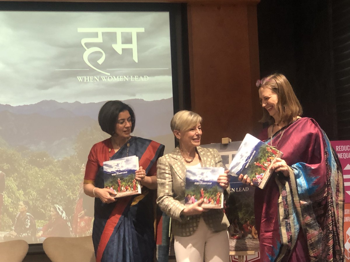 We are delighted to be a part! Jannet Farida Jacob (@JacobFarida) from @CBGAIndia participated in the launch of a Coffee Table Book, ‘हम | When Women Lead’ by @unwomenindia. #InvestInWomen #WhenWomenLead #genderequality #IWD2024 @weareraman