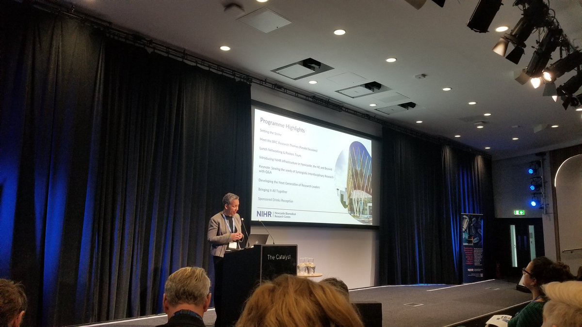 Inspiring as always. @AvanSayer opening the BRC Showcase day <a href="/NIHRNewcBRC/">NIHR Newcastle BRC</a> <a href="/NewcastleAGE/">AGE Research Group</a>