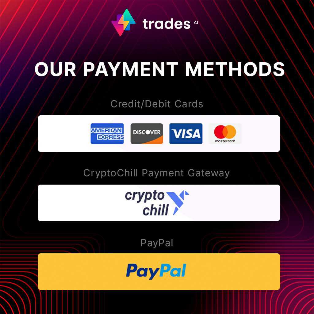 Whether you prefer fiat, USDT, or other cryptocurrencies, we've got you covered! Join us now and unlock the world of hassle-free transactions! 💫✨ #PaymentMethods #ConvenienceWins
👉tradesai.com/products/