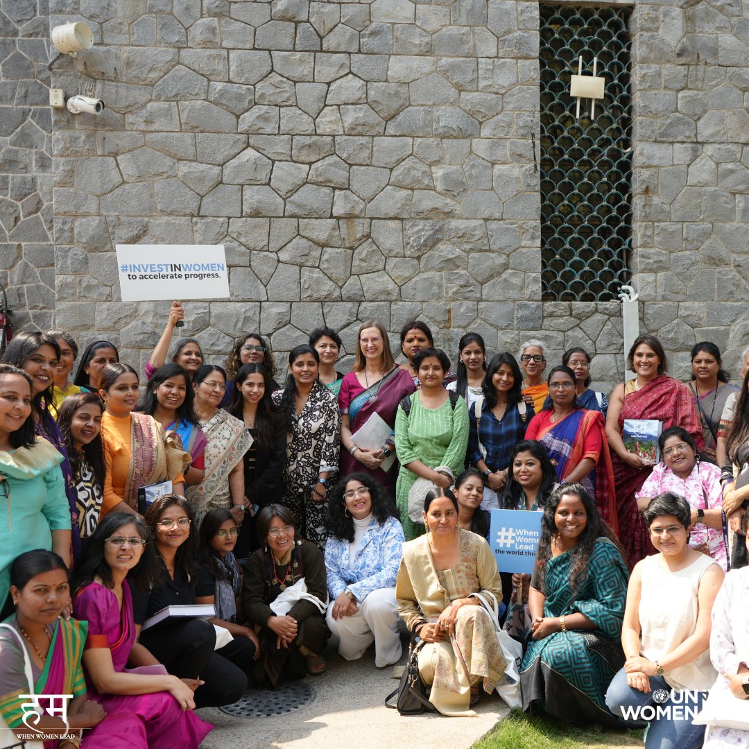 What an amazing day at UN House amidst powerful stories, intersectional solidarities, and wide smiles! Watch this space as we delve deeper into the diverse narratives captured in ' हम | When Women Lead.' #InvestInWomen #WhenWomenLead