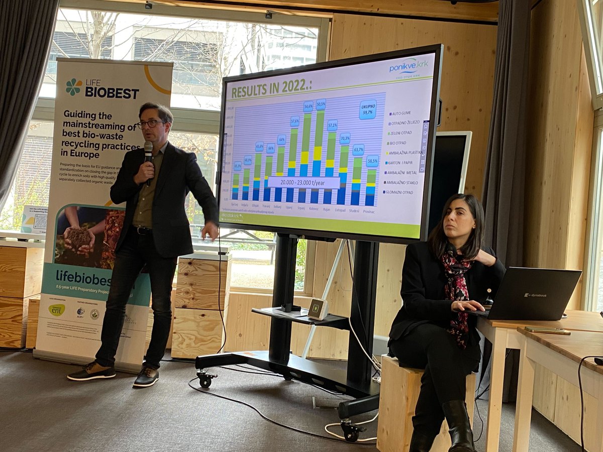 zerowasteeurope's tweet photo. Dejan Kosic, Tech Director @PonikveKrk, on setting up #separatecollection for #biowaste on the 🇭🇷 island of Krk.
As a tourist destination w/ a clear ambition to be #zerowaste by 2030, Krk has had #D2D since 2014 and educates both citizens & visitors on how to use the system. https://t.co/985Ey4sRiC