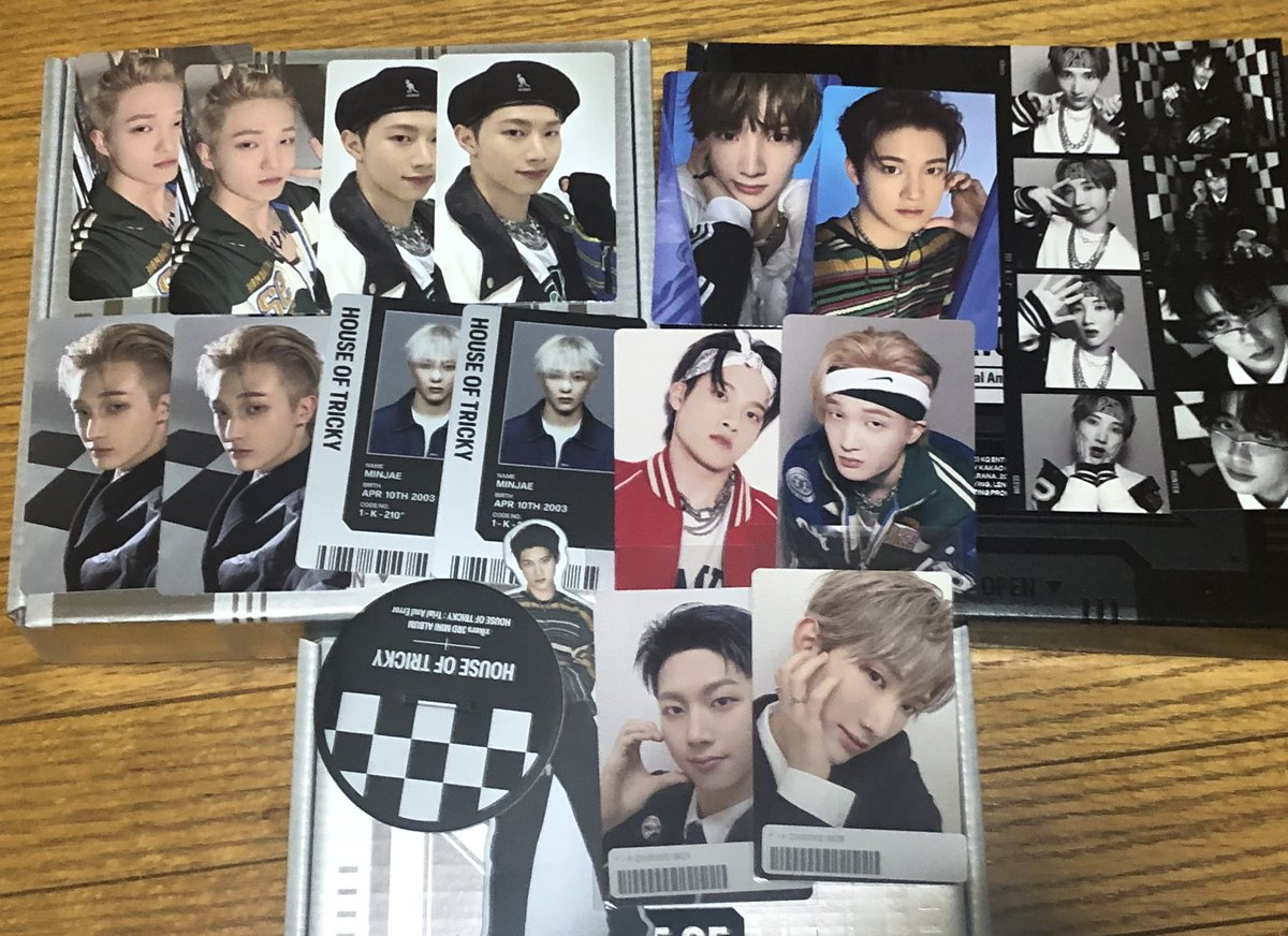 xikers ジョンフン mini5 SPUR 特典トレカ 11枚まとめ Stray Kids