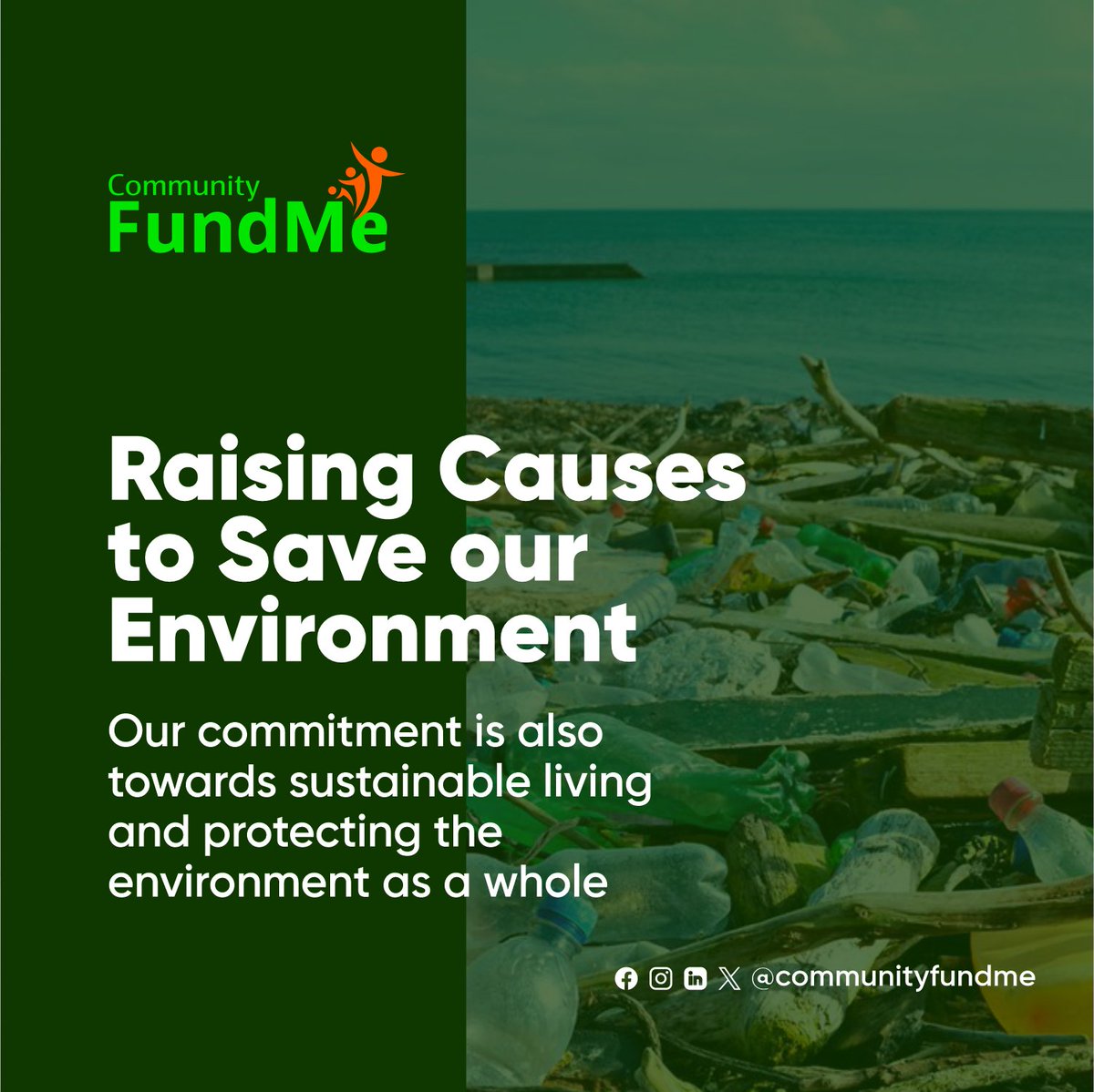 communityfundme's tweet photo. We also help champion the possible avenues that put our environmental needs and causes on everyone’s mind

#crowdfunding #crowdfundingcampaign #crowdfundingproject #crowdfundingsuccess #crowdfundingpromoter #crowdfundingtips #crowdfundingplatform #fundraising #communityfundme https://t.co/MLy2ihhhst