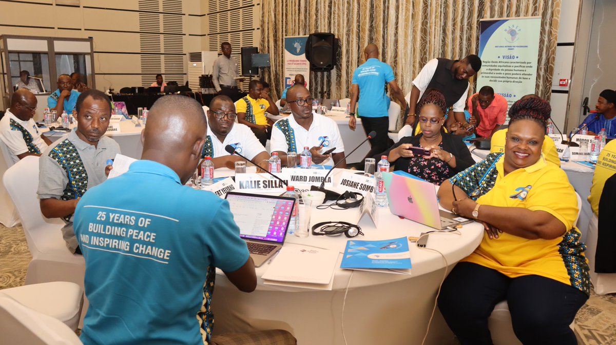 WANEP_Regional's tweet image. Currently underway is the opening ceremony of the commemoration of #WANEP’s 25th anniversary and #2024PartnersForum 

#WANEPis25