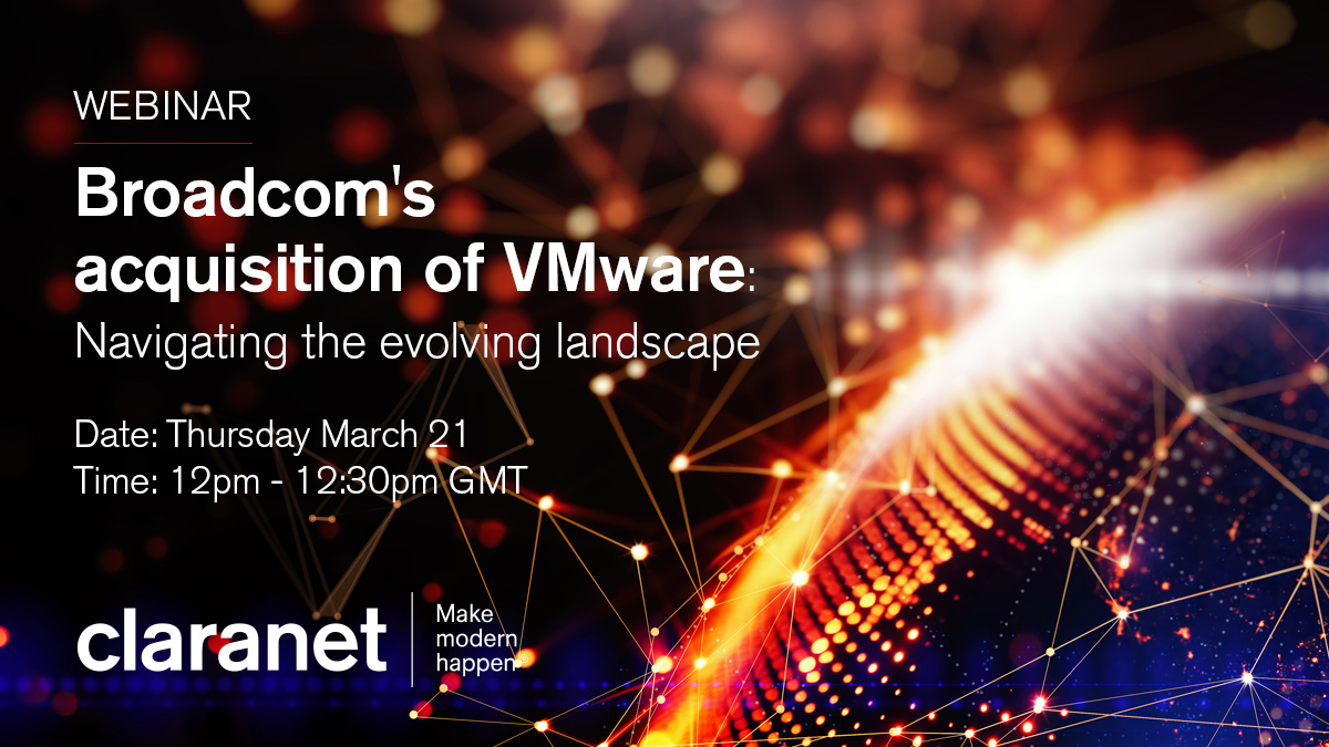 Want to understand more about Broadcom's recent acquisition of VMware? Wondering how it affects Cloud Service Providers and enterprises?  
 
Join our webinar where our industry expert will discuss strategic options &amp; provide insights to help you succeed👇 
bit.ly/3wLfrFi