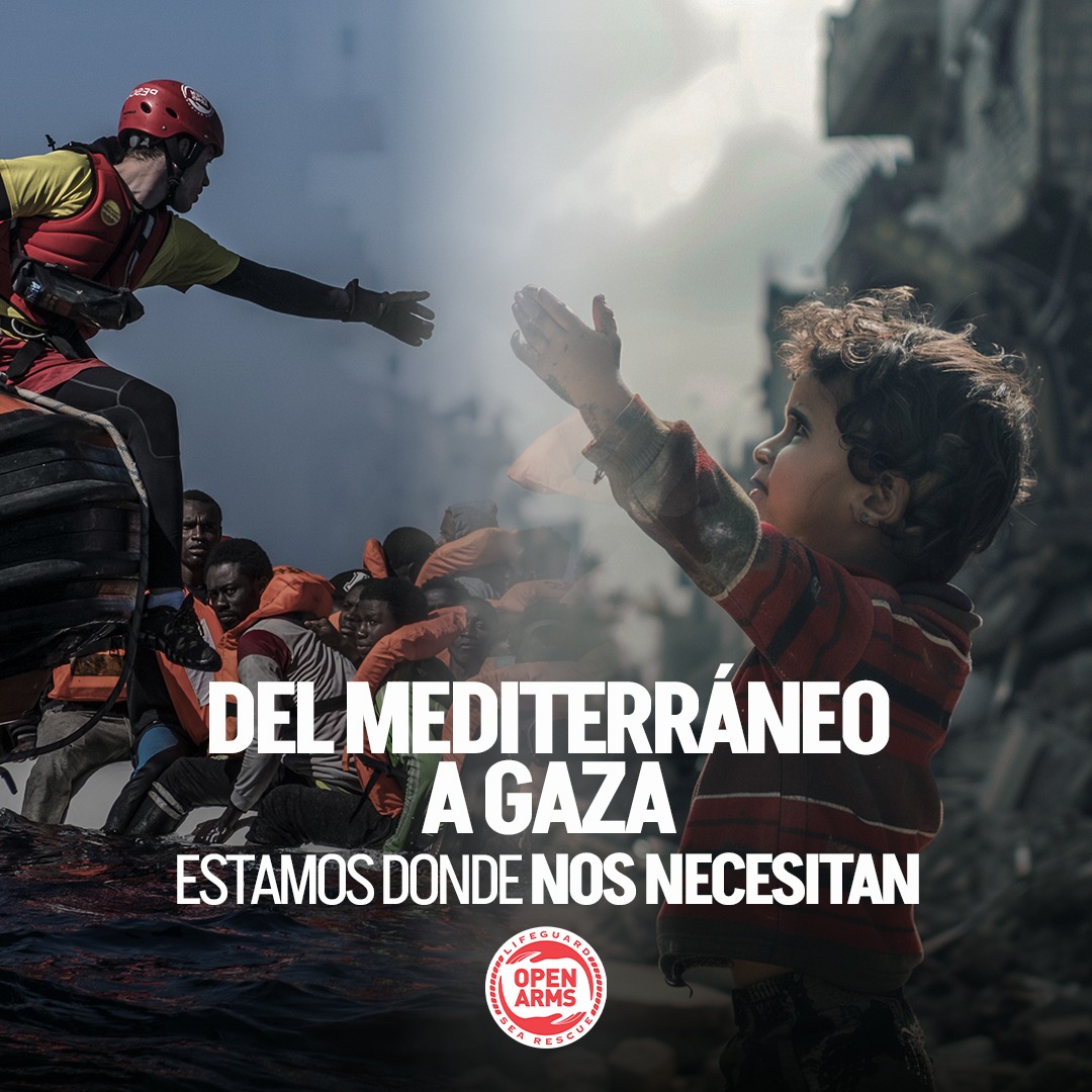 #OpenArms siempre está al lado de las personas en situación de vulnerabilidad, estén donde estén y vengan de donde vengan.

Ayer, nuestro barco cargado con 200 toneladas de ayuda humanitaria zarpó del puerto chipriota de Lárnaca con destino a #Gaza.

Esta iniciativa marca el