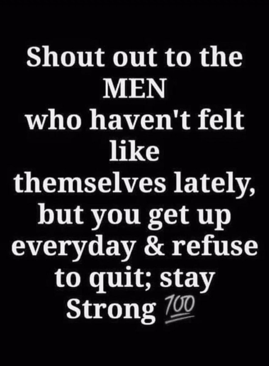 Shout out to all the strong men,  working hard to provide for their families,  MASSIVE respect to you all 🙌🏻