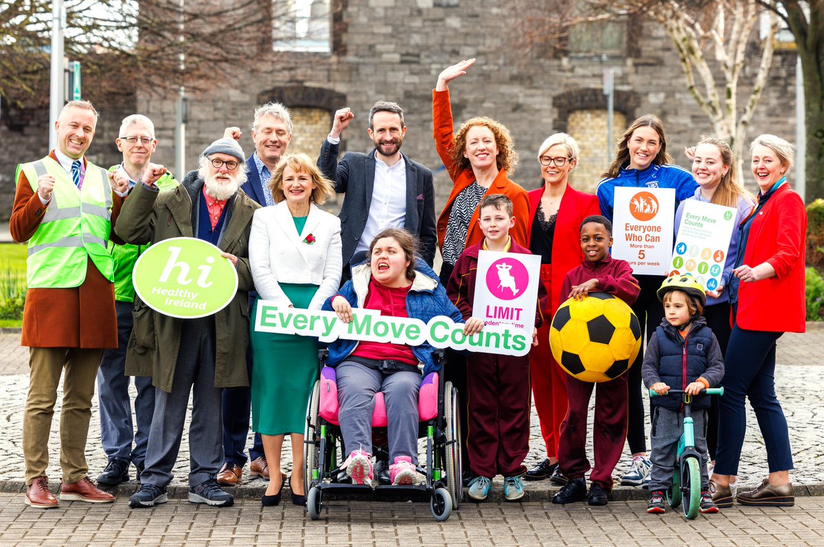 Increasing physical activity has many benefits for our overall health and wellbeing. #EveryMoveCounts so check out the new Physical Activity and Sedentary Behaviour Guidelines at gov.ie/en/publication… @HsehealthW @HealthyIreland