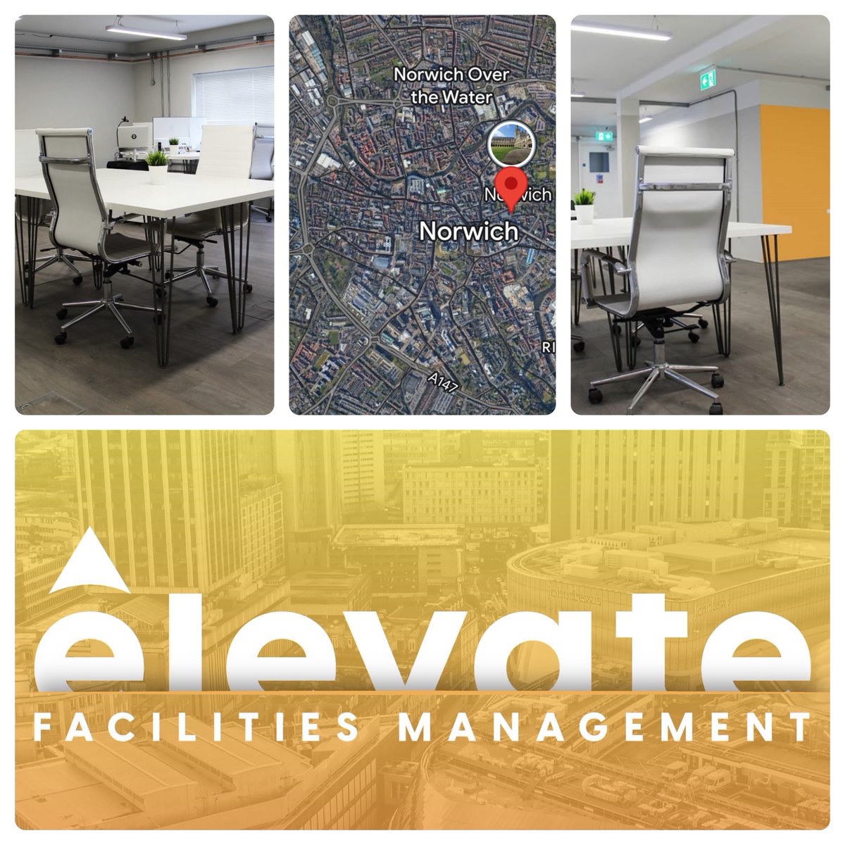 FmElevate's tweet image. We’re thrilled to announce the opening of our new Norwich office.

📞 0330 128 9898
📧 info@elevatefm.co.uk
💻 elevatefm.co.uk

#NorwichOffice #RegionalGrowth #NationalCoverage #ElevateFM #CoreValues #Vision