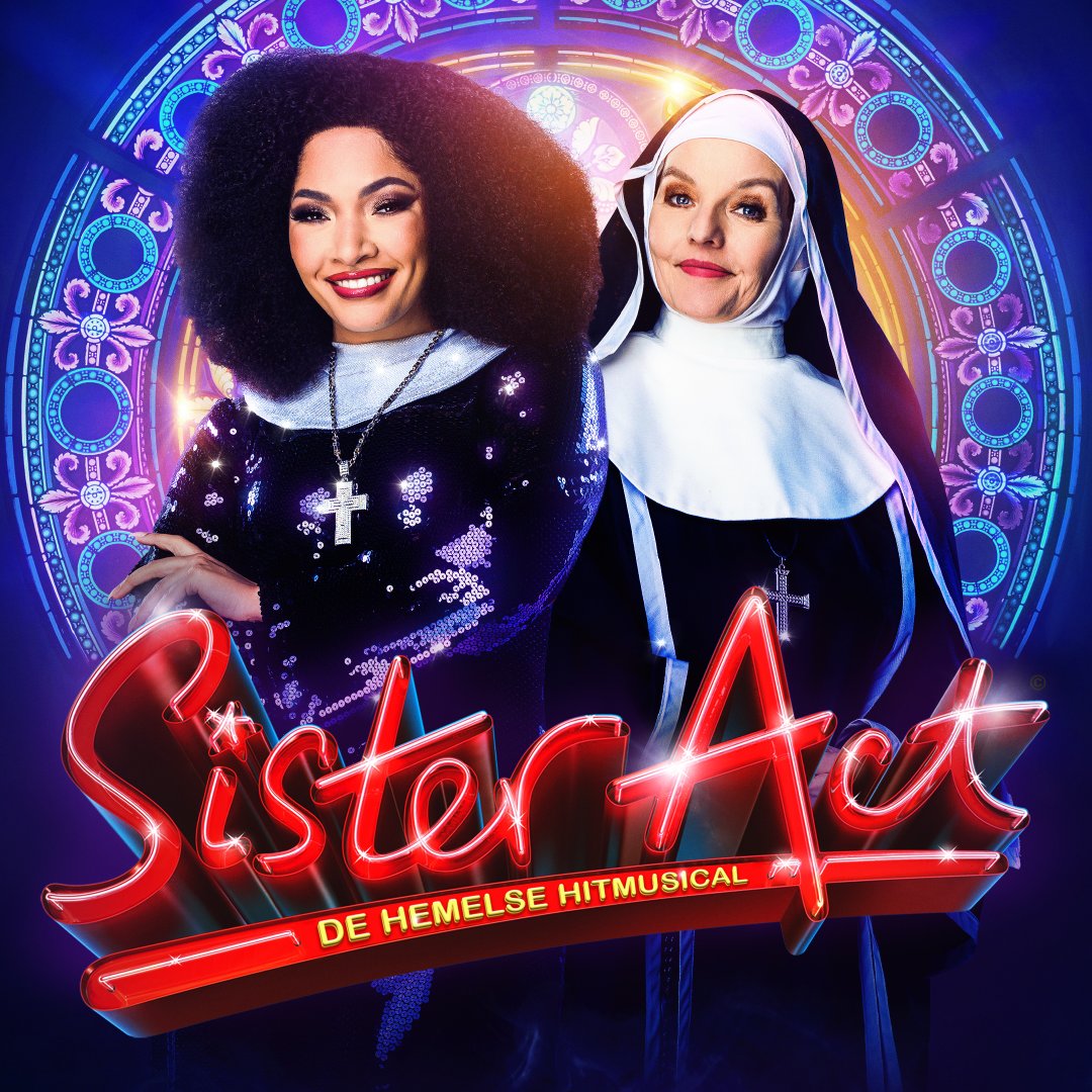 HOLD ON TO YOUR CLOGS 🙏🏻🕺 Sister Act The Musical is about to make a habit of stealing hearts in The Netherlands! Prepare for an experience so 'un-habit-ual' that you'll be singing its praises from Amsterdam to Rotterdam and beyond! It's going to be a nun-stop party! 🪩