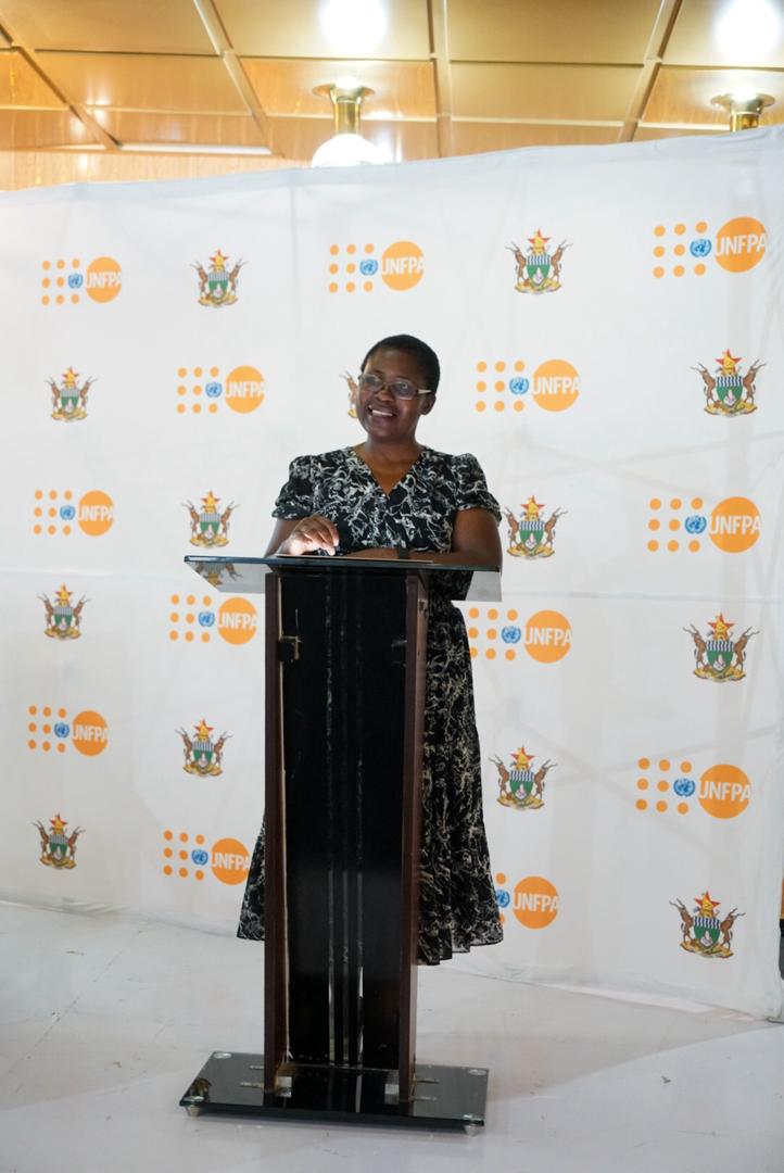 UNFPA_Zimbabwe's tweet image. Speaking at the #Data4Development & Innovation Meeting @zimstat Acting Director General Mrs Matiwonesa Phiri says #GoZ is prepared to work with all stakeholders to strengthen the availability and utilisation data to support the country's development priorities #Partnerships4Data