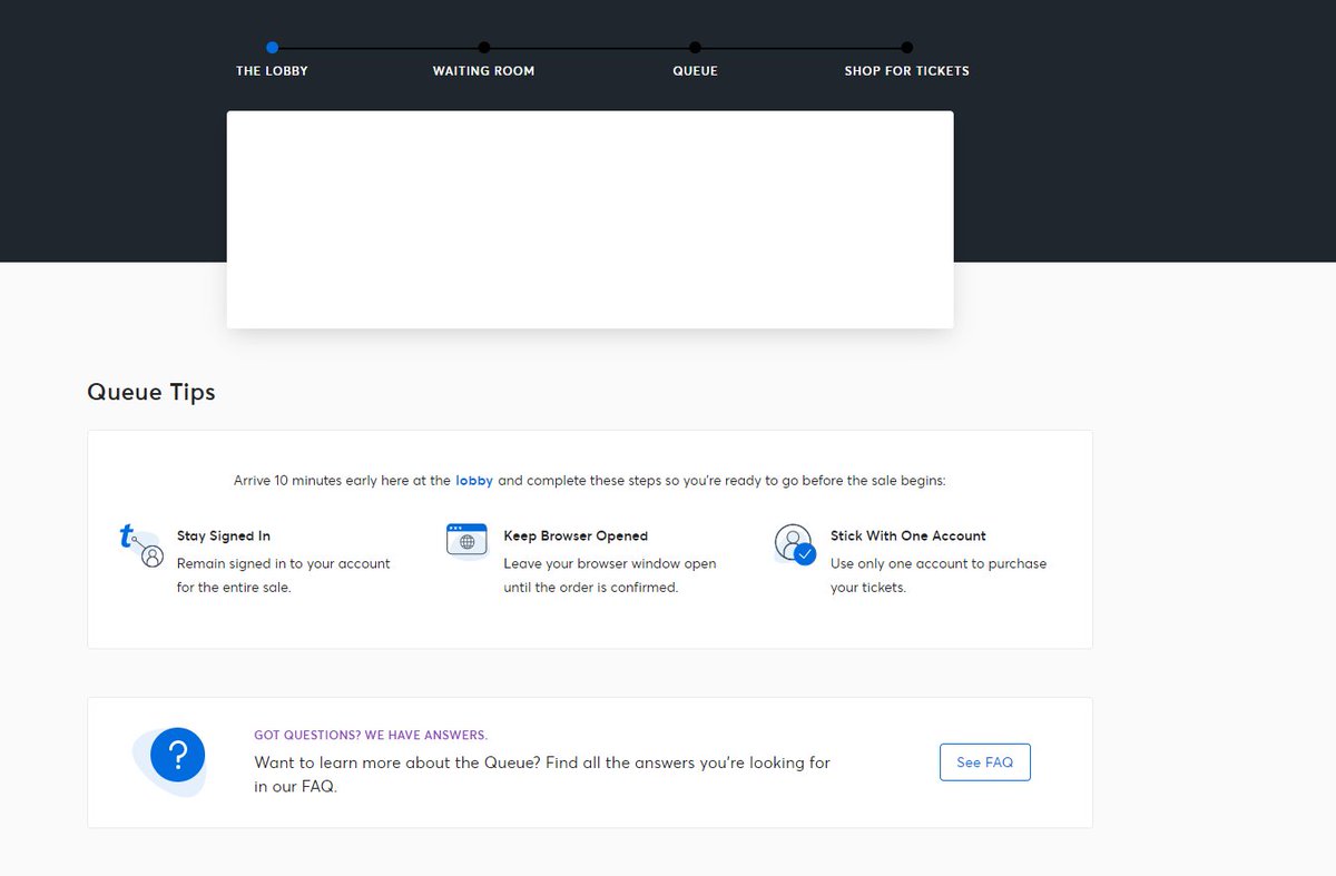 Don't let me down <a href="/TicketmasterIre/">Ticketmaster Ireland</a>...