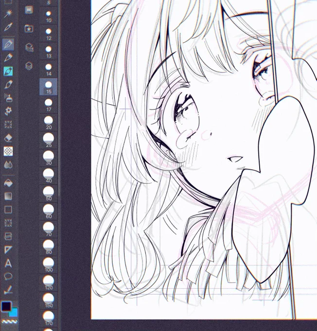 作画作画〜🥳 