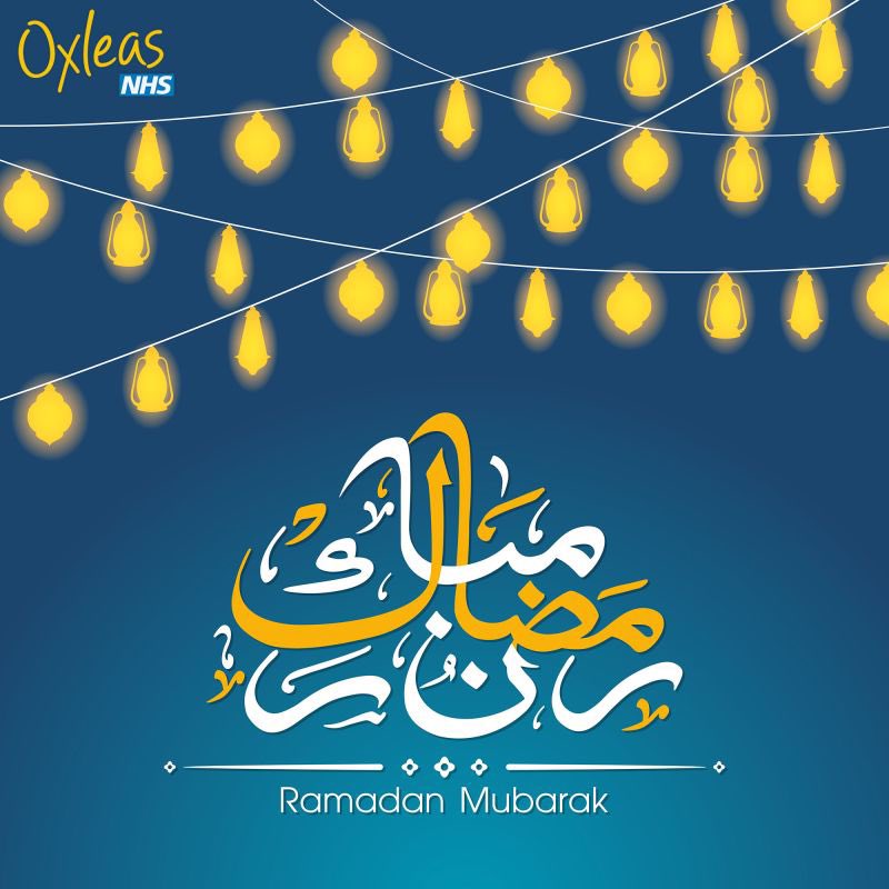 🌙 Wishing all who celebrate Ramadan a blessed & joyful month, filled with reflection, peace and abundant blessings #Ramadan We ask everyone to be mindful & considerate of our colleagues who may be fasting & wish everyone a healthy & happy month #OT @OxleasNHS @OxleasCEO