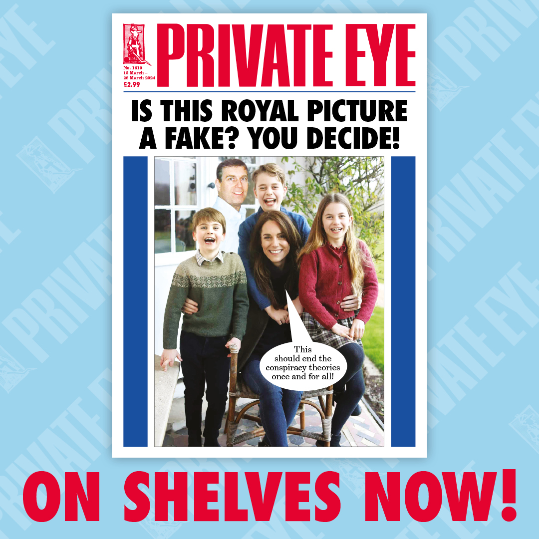 Photoshock Scandal! The new Private Eye is out now.