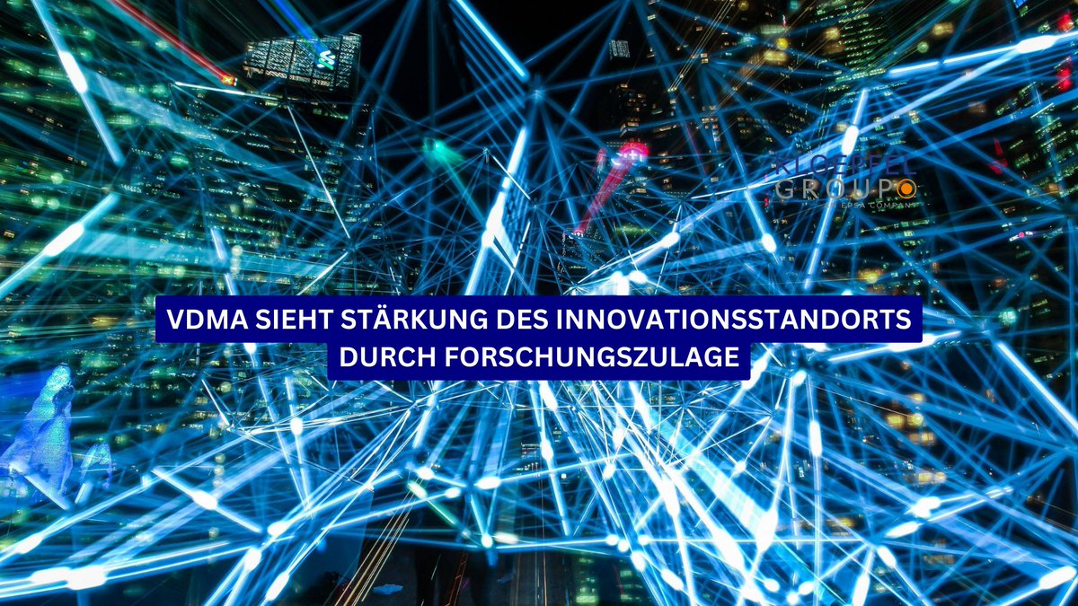 Forschungsstandort Deutschland. #VDMA #Innovation kloepfel-consulting.com/supply-chain-n…
