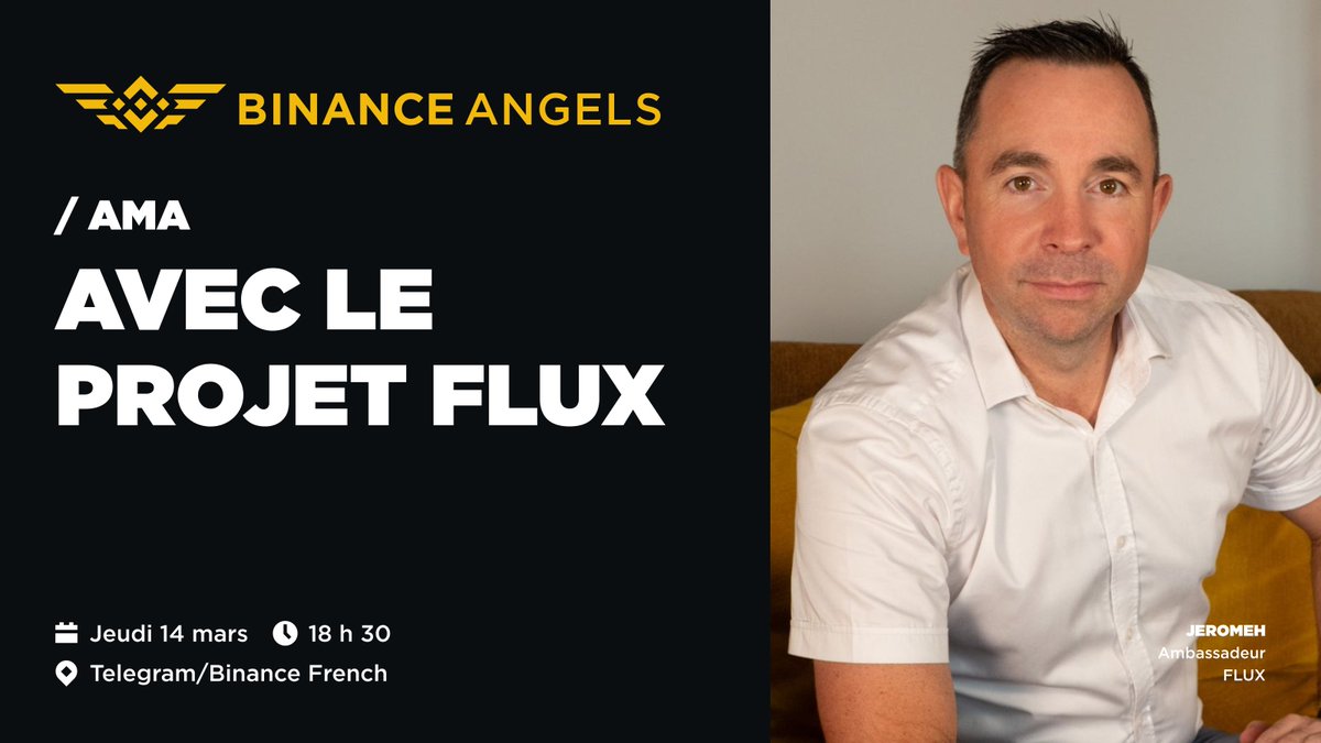 OrionDeimos's tweet photo. Rejoignez-nous sur  notre Telegram Binance French pour un AMA avec Jeromeh, Ambassadeur France chez @RunOnFlux ! 🥳

Le projet vous sera présenté et vous pourrez aussi poser vos questions. 

RDV: Jeudi 14/03 à 18h30 ➡️ https://t.co/nMbTdz5k8U

#BinanceAngels #Flux #AMA #Crypto https://t.co/3hSItTSb9C