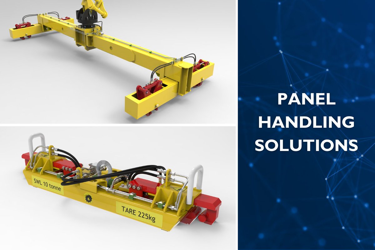 We're excited to offer a range of pioneering rail panel handling solutions that cater to both single point and tandem lifting of track panels, offering versatility and efficiency like never before. Learn more here: eu1.hubs.ly/H07WWvL0