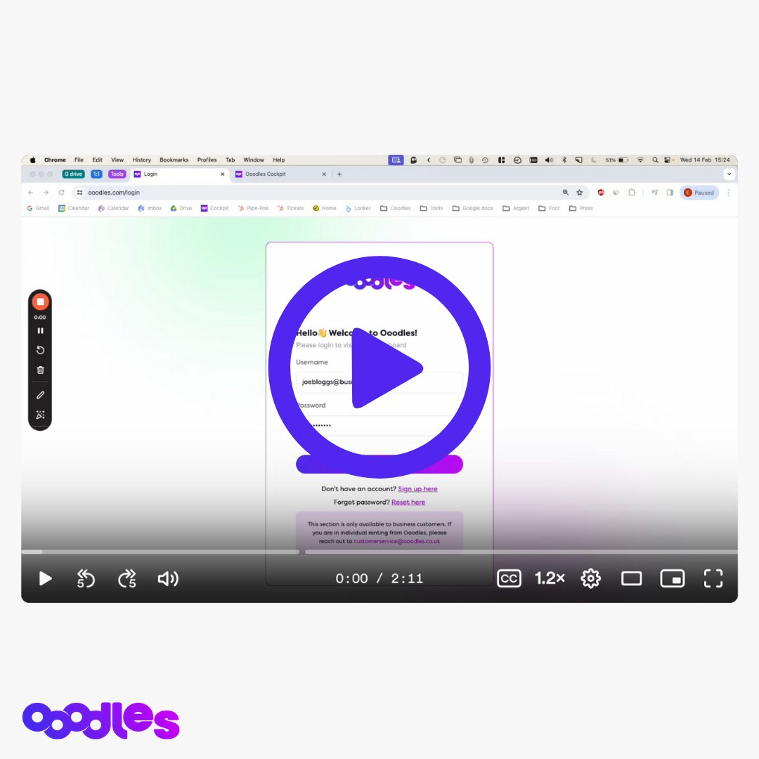 OoodlesUK's tweet image. Streamline your tech rental #OrderingProcess with our informative #VideoGuide!

In this step-by-step tutorial, we'll walk you through the entire process, making it easier than ever to get the tech equipment you need for your business.

Get started: bit.ly/4bKqQ8x