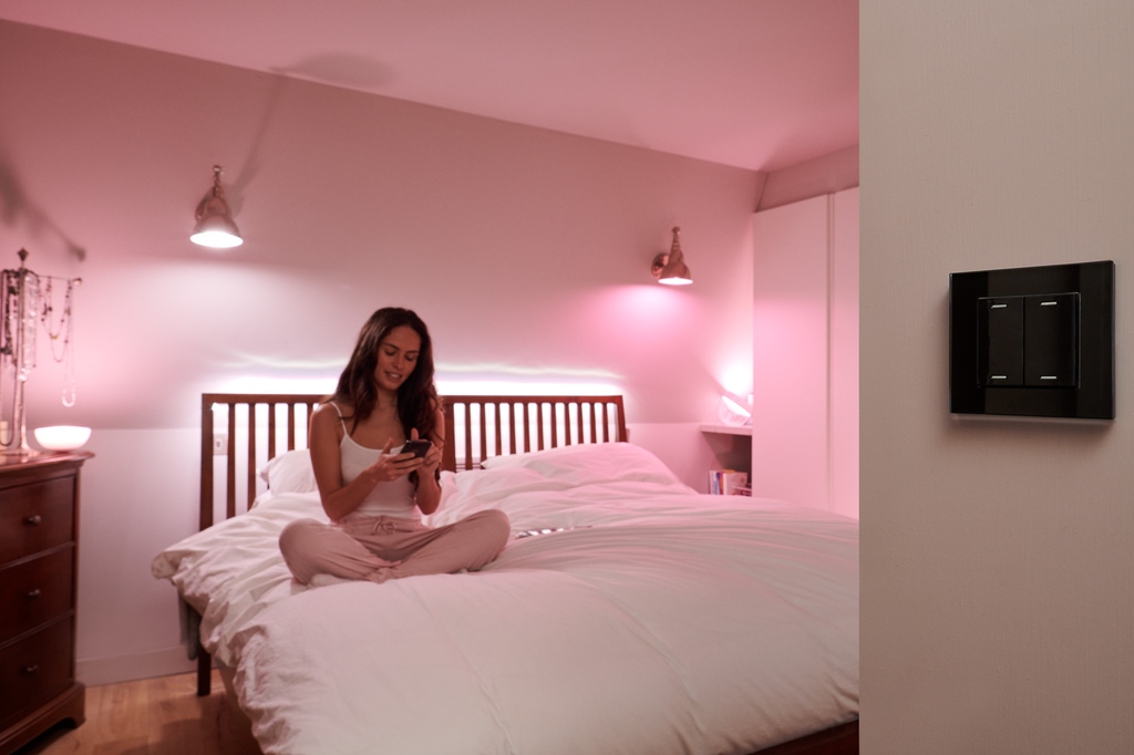 Control Philips Hue Lighting with our Friends of Hue Switches #lights #ledlights #friendsofhue #light #lightswitches #lightswitch #vibe #relax #chilling #home #switch @philipshue #hue #philipshue