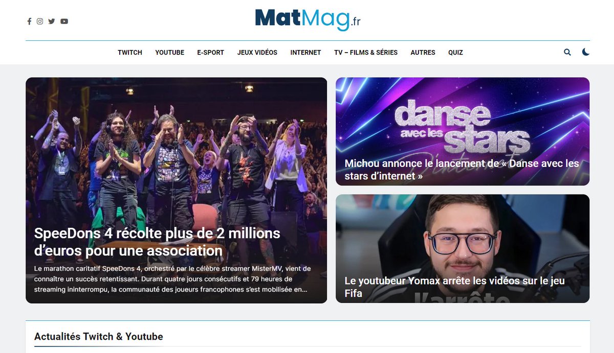 matthieu_seo's tweet image. #ventedesite

Je vends ce site d'actualité Youtube, Twitch, jeux vidéos et esport.

Du trafic et 110€ de CA (vente de liens). Potentiel Discover, apparait dans Google Actualité.

➡️ Plus d'infos et prix en DM. (Petit prix)

RT pour aider (c'est gratuit)