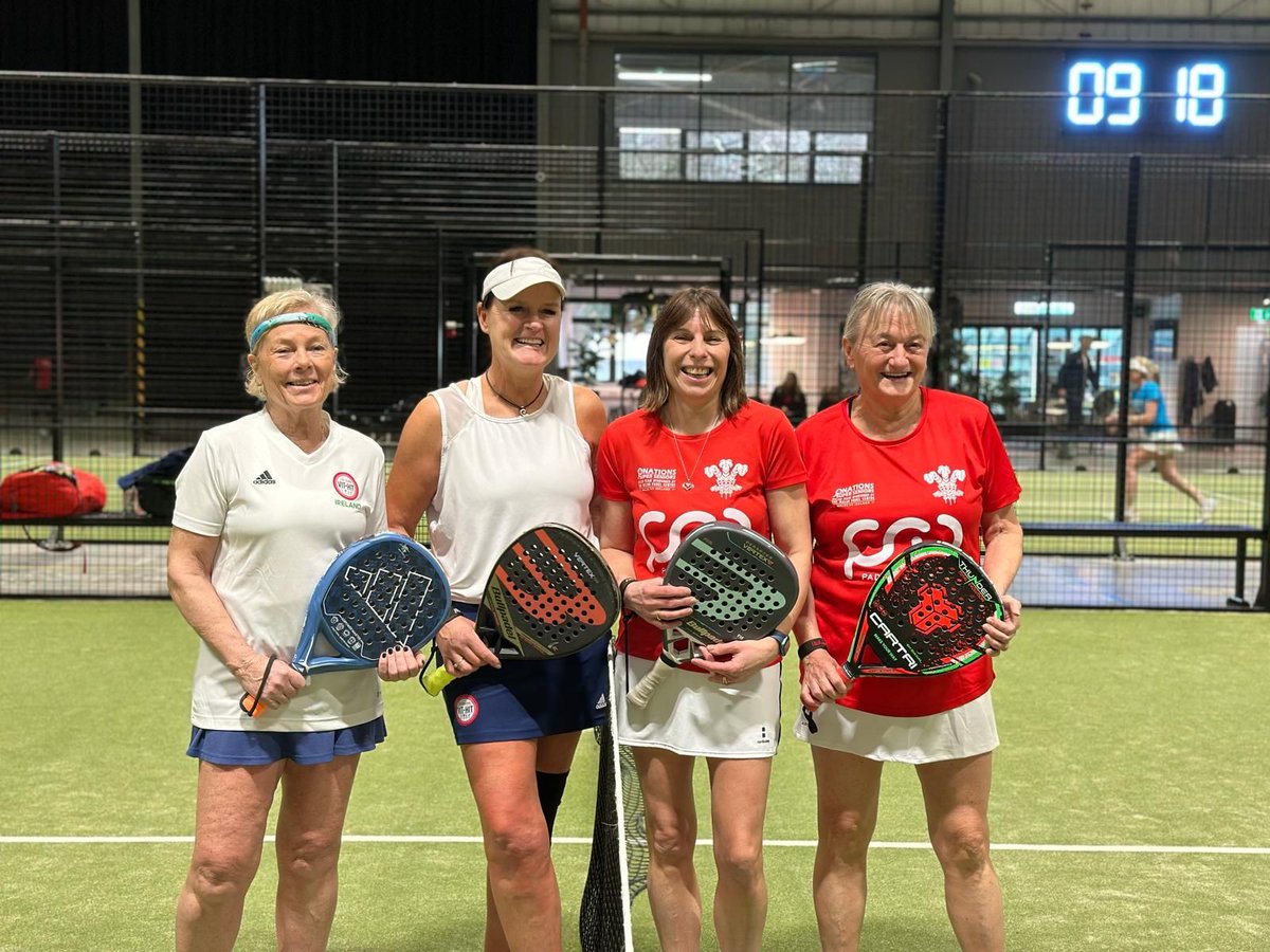 welshpadel's tweet image. We love these pictures from the 4 Nations Super Seniors Padel tournament on the weekend!
Got any pictures? Feel free to share and tag us!

#welshpadel #4nations #padel #padeltournament #padeluk