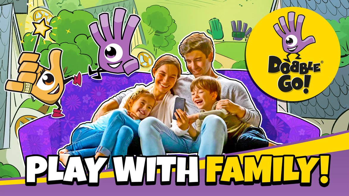 DobbleGo's tweet photo. Dobble Go! A fresh take on the classic Dobble experience, with a twist!
Play away https://t.co/b550a2UWet on Android and iOS 
#freetoplaygames  #NoAds  #indiedev #puzzle  #familygamenight  #gamedev #cardgame https://t.co/wEt59WfdiT
