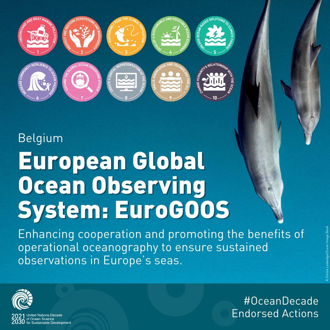 #OceanDecade news: @EuroGOOS has been endorsed as a Decade Implementing Partner! International cooperation is crucial for #OceanObserving. As the European pillar of @GOOSocean @IocUnesco, EuroGOOS ensures sustained observations in Europe’s seas: ow.ly/fT7p50QRb64