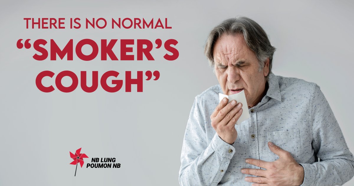 A #ChronicCough is a cough that lasts longer than 8 weeks, and can be a sign of a serious lung condition like #Asthma or #COPD.

Visit our website for more information, and talk to your doctor about a persistent cough. 
nblung.ca/lung-health/ch…