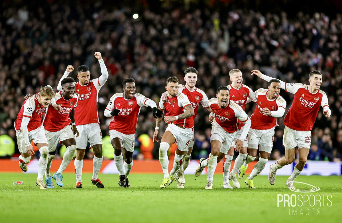 keene_nigel's tweet photo. Arsenal power through to the next round of the Champions League with a 4-2 win on penalties 1-0 in open play. Shot for @ProSportsImages #ChampionLeague #UEFAChampionsLeague https://t.co/OoJLMtzjKl