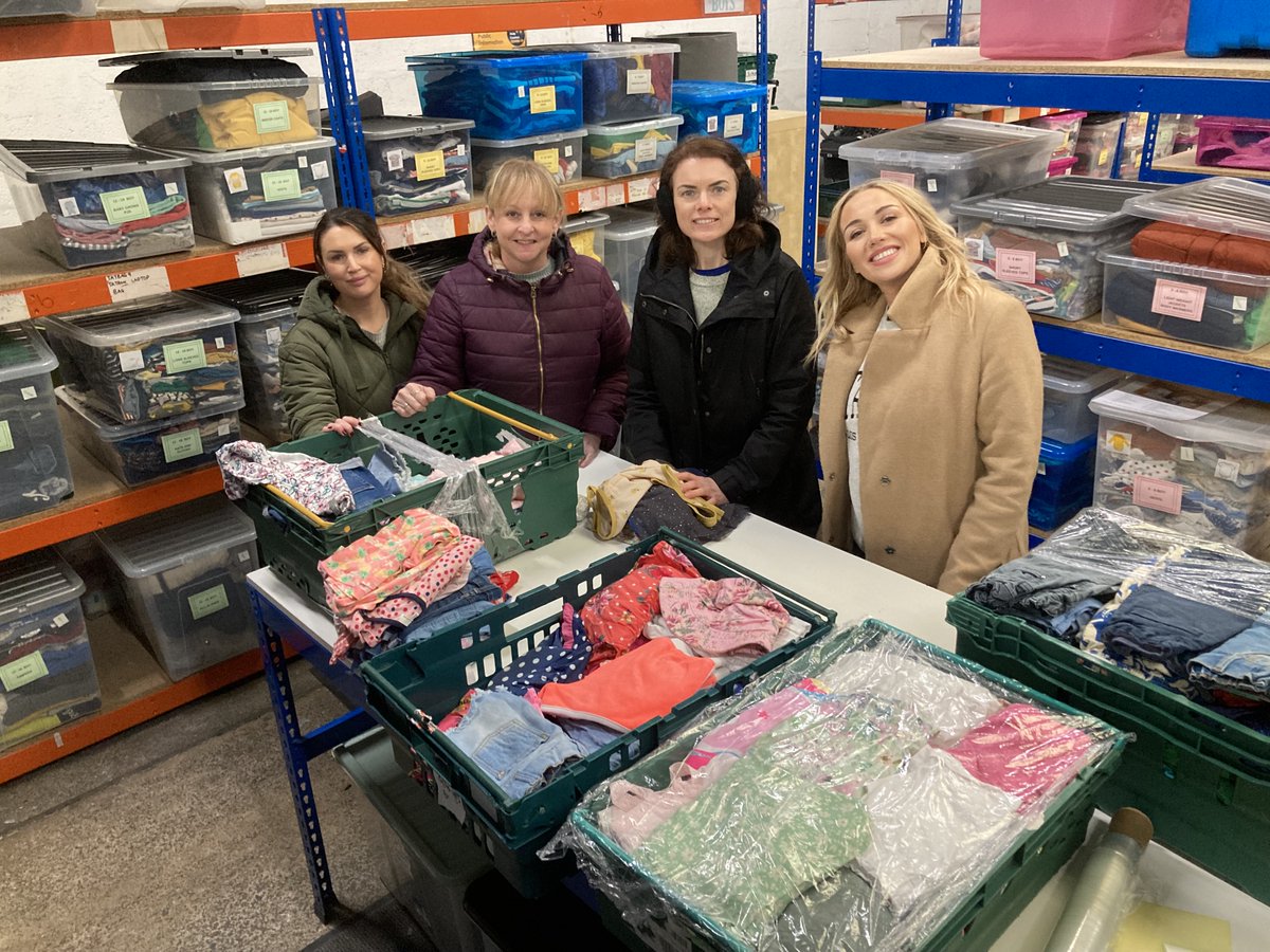Many thanks to the ladies from <a href="/networkrail/">Network Rail</a>  HR Resourcing and HR Business Partner Support. They did a seasonal change round of clothing as the Christmas stock was stored safely for later this year, one of the jobs we don’t have capacity to undertake during a normal week. 🙏🏻🙏🏻❤️