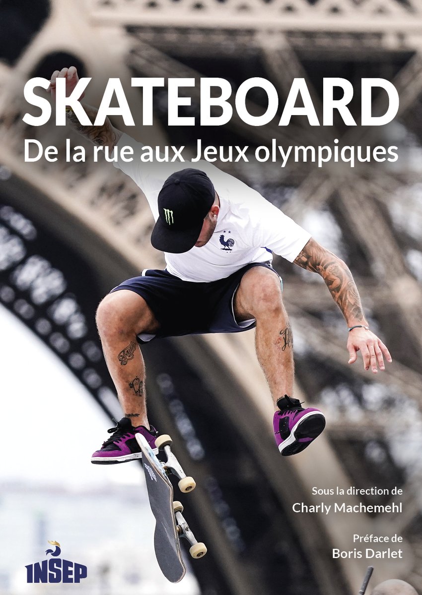 🆕NSEP-Éditions: 𝑺𝒌𝒂𝒕𝒆𝒃𝒐𝒂𝒓𝒅. 𝑫𝒆 𝒍𝒂 𝒓𝒖𝒆 𝒂𝒖𝒙 𝑱𝒆𝒖𝒙 𝒐𝒍𝒚𝒎𝒑𝒊𝒒𝒖𝒆𝒔 par 𝐂𝐡𝐚𝐫𝐥𝐲 𝐌𝐚𝐜𝐡𝐞𝐦𝐞𝐡𝐥. Au programme des JO depuis #Tokyo2020 le #skateboard sera présent à #Paris2024. Quels effets sur les Jeux et la pratique👉urlz.fr/pRRm